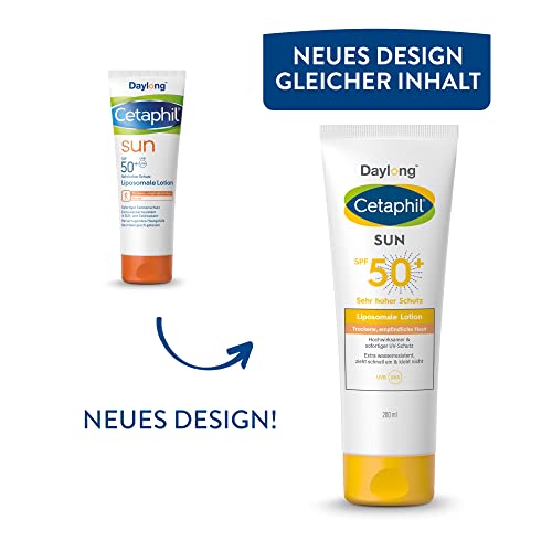 Cetaphil Sun Liposomale Sonnenlotion SPF 50+ für empfindliche Haut