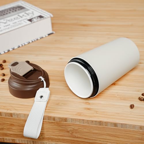Mug Cerámico de Viaje 16oz con Tapa y Doble Pared miniatura 6
