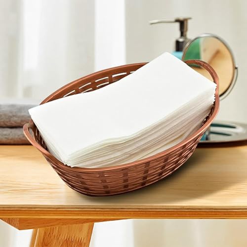 Servilletas de bolsillo con tacto de lino preplegadas para cubiertos (100 uds) 5