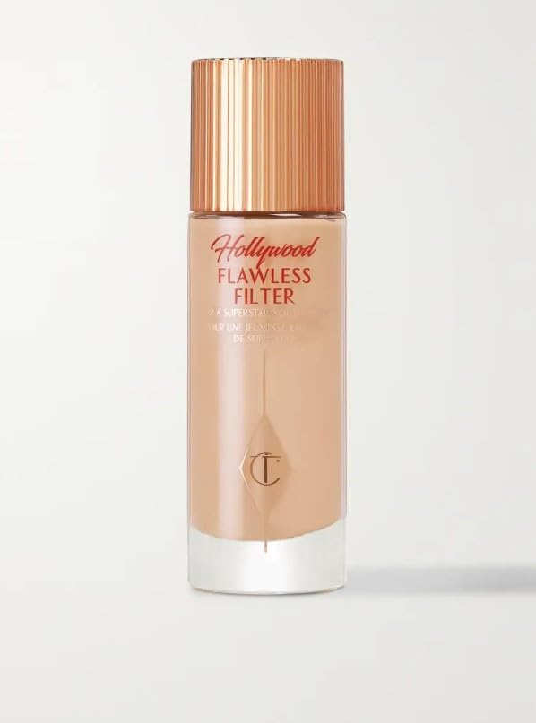 Charlotte Tilbury ORIGINAL | Hollywood Flawless Filter | tonos para pieles claras, medias y oscuras | 30 mililitros | BELLA by Cloud.Sales Cosmetics (4 MEDIUM)