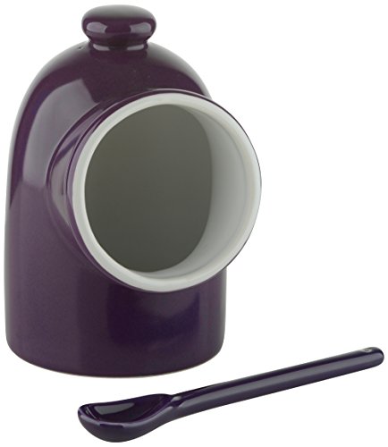 Scoop Salt Pig & Spoon Purple