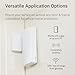 Abode Mini Door/Window Sensor | Be Alerted to Doors & Windows Opening and Closing | Works with Apple HomeKit | Requires Abode Hub