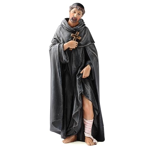 Figura religiosa de San Peregrino de 6 pulgadas