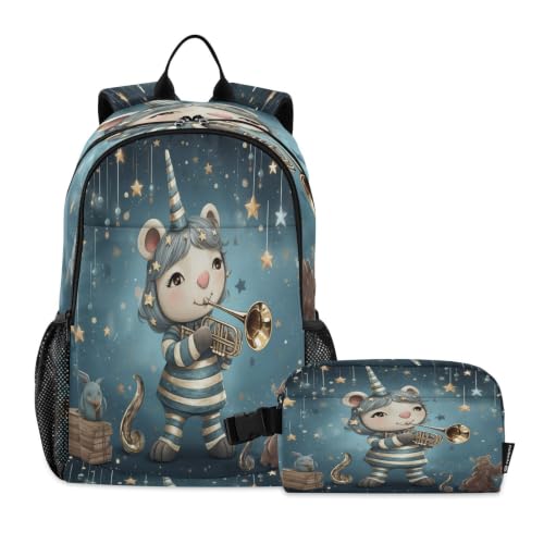 Sac à dos licorne et sac à déjeuner pour la rentrée scolaire des filles