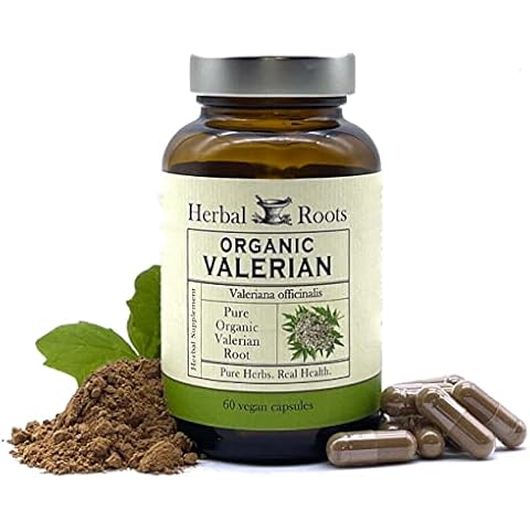 Herbal Roots Valerian Root Capsules Cover