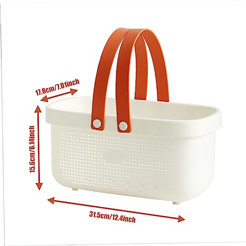 Panier de rangement de salle bain à capacité renforcée et stable