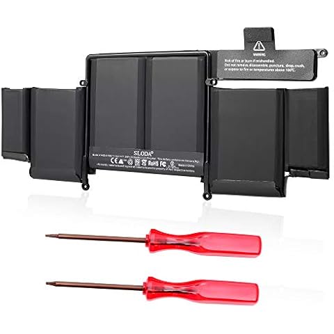 SLODA Laptop Battery for Macbook Pro 13" Retina A1493 A1582 A1502(2013 2014 2015 Version) Replacement Battery [Li-Polymer 11.34V 6330mAh] Cover