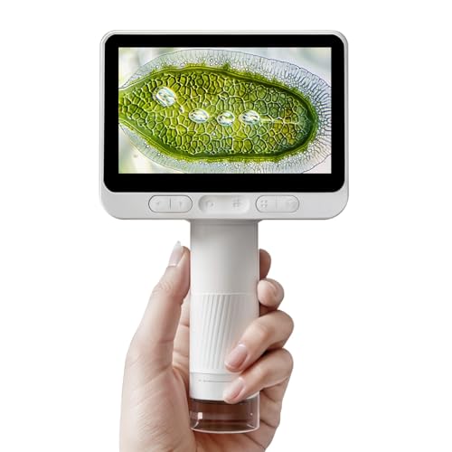 BEAVERLAB Finder 4.0" Microscope for Kids, Handheld Miniscope, 1600X Portable Kids Digital Mini Pocket Microscope for Boys Girls, Educational Science Kit Toys by BEAVERLAB Finder - Used condition - US$40.54