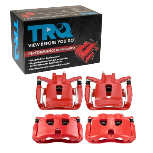 Image of TRQ Brake Caliper Set Performance Compatible with 2012-2018 Ford F-150
