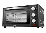 Zilan, Four Electrique   Double Protection en Verre   15 litres, Noir