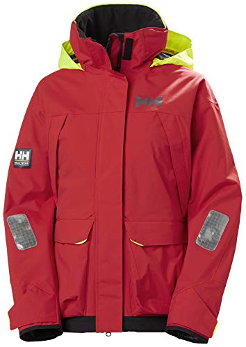 Helly Hansen Damen W Pier 3.0 Jacke, Rot, XL