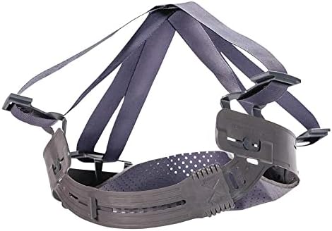 Gray Plastic/Nylon Standard Replacement 4 Point Suspension for Use with 6 1/2" - 8" Caps and Hats