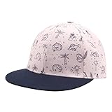 JANGANNSA Baby Kleinkind Kleinkind Baseballmütze Sonnenschutz Dinosaurier-Baseballmütze leicht verstellbar Sommer Strand Spielmütze für Jungen und Mädchen