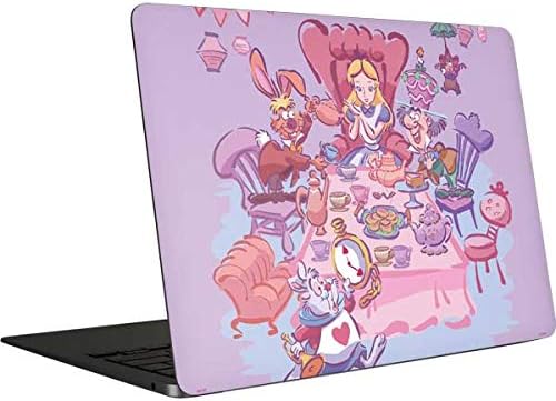 Skinit Decal Laptop Skin Compatible with MacBook Air 13in (2020) - Officially Licensed Disney Alice in Wonderland (Animated) Mad Tea Party Design