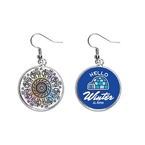 Pendientes de aro con animales para invierno y looks diarios