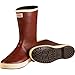 Tingley Pylon MB920B Neoprene Plain Toe Boot, 12-1/2 Inch Height, Mens 11 / Womens 13, Brick Red Upper - Brown Sole