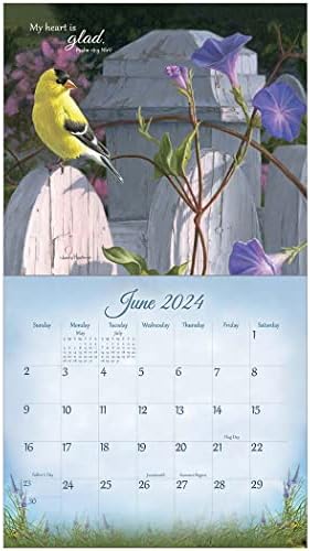 Arts & Crafts Block Prints By William S. Rice 2026 Wall Calendar