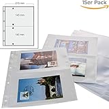 Platz für bis zu 60 Fotos, Bildern, Postkarten, Autogrammkarten