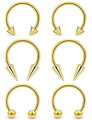 goldrtone,16g,inner DIA 8mm