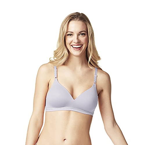 Warner's Women's Cloud 9 Super Soft Wireless Lightly Lined Comfort Bra, Thistle, 38B