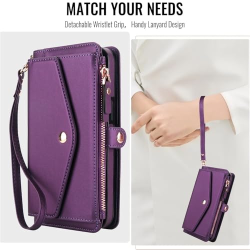 Coque Samsung Galaxy A73 5G violette résolvant le manque d'espace - 7