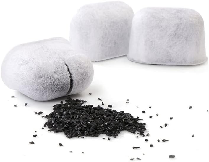 Refined Activated Charcoal Water Filter Pods Replacement For Keurig Coffee Maker Keurig 2.0 or Older, 12 Packs
