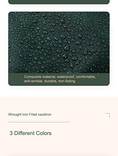 YOOXI Aventais, função de limpeza de mão abdominal, 2 bolsos grandes para celular/termômetro/receita