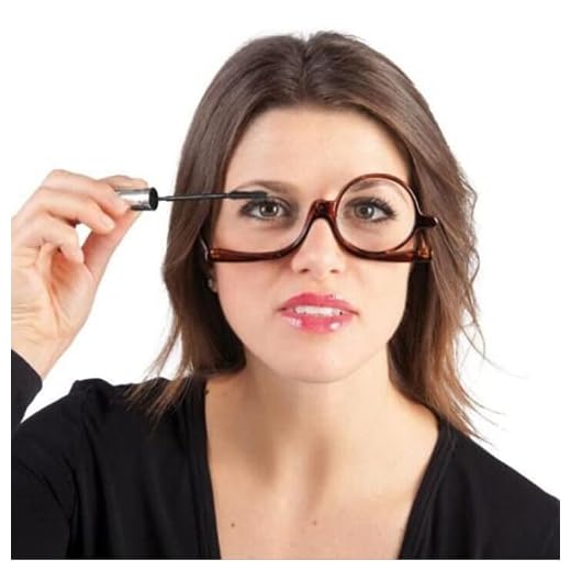 Óculos de mulher para maquiagem (+4.0)