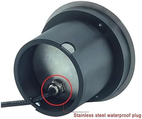 Submersible LED Fountain Light, 12V Waterproof Underwater Spotlight, IP68 Rated Lamp for Ponds, Pools, Gardens, Patios, and Pathways - 9W,White Light 6W