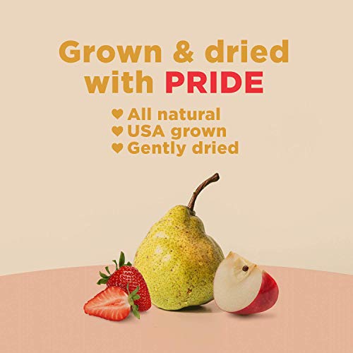 Rind Snacks | Straw-Peary | Strawberry, Apple, & Pear | Dried Fruit Superfood | Chewy Snack | No Sugar Added | All Natural | High In Fiber | Gluten Free | Vegan | Paleo | Fruit Snacks | 3 Oz | 3 Pack #TOP4