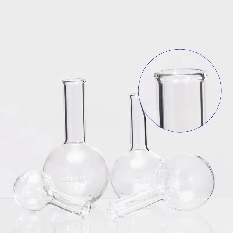 Matraz de cuello largo y fondo : experimentos de laboratorio(500ml)