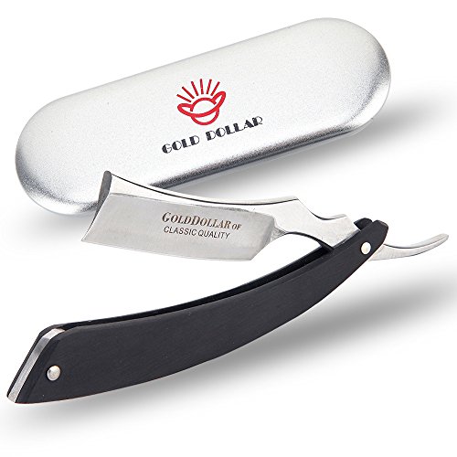 Gold Dollar Straight Razor W59 New Handmade Wooden Scale Razor Shaving Razor Shaving Ready