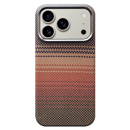Coque iPhone 17 Pro Max en fibre d'aramide premium étui luxe MagSafe ultra fin