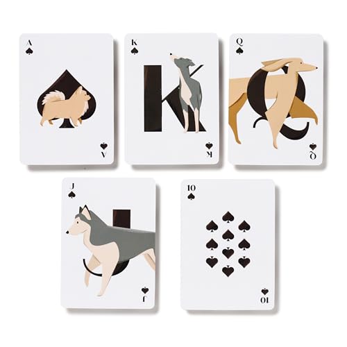 Puckator Barks Dog Standard Spielkartendeck