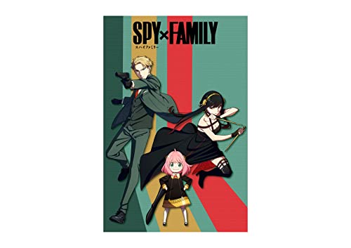 SPY X FAMILY Toile Décorative Poster de Chambre sans Cadre 60 x 40 cm