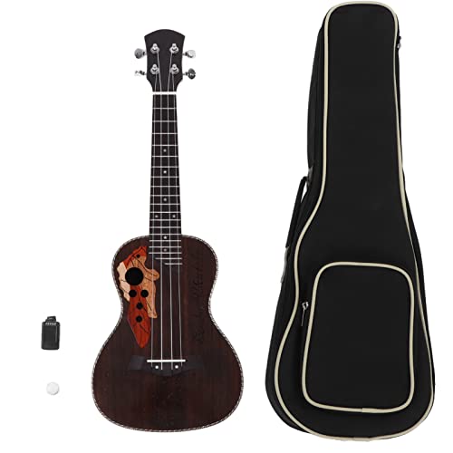 Ukulélés, ukulélé portable 23 pouces son clair avec accordeur pour jouer - Les Beatles, Paul McCartney, John Lennon, RIngo Starr, George Harrison Ukulélés, ukulélé portable 23 pouces son clair avec accordeur pour jouer – Image 7