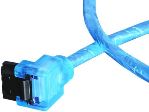 Akasa AK-CBSA01-05BV SATA 3.0 6Gbps UV Rounded Cable - Blue(50cm)
