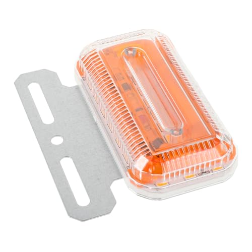 PartyKindom 24v Led Trailer Turn Signal Kit Yellow Fog Light Rear Side Marker Lights for Truck Camper