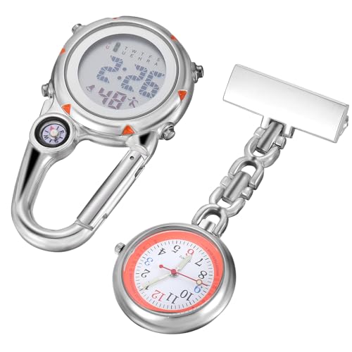 Montre de poche à mousqueton pour randonnée et activités de plein air