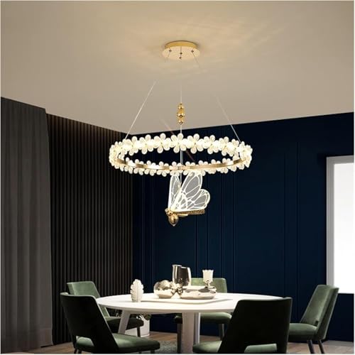 Lustres de plafond en cristal modernes salon et chambre avec éclairage décor oiseau