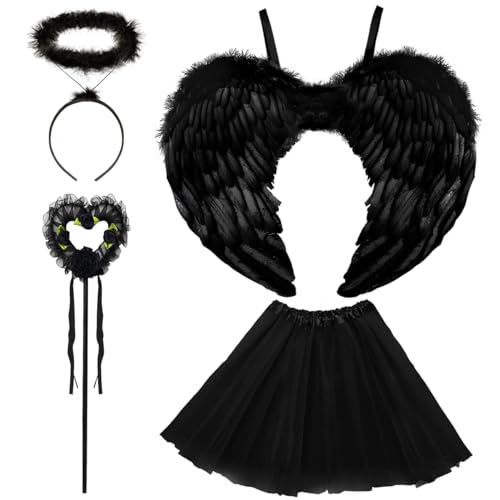 Accesorios de disfraz de ángel para mujer miniatura 1