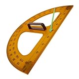 Piccolo goniometro portatile multifunzionale: questa è per gli insegnanti matematica per disegnare sulla lavagna,