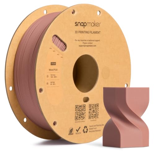 Image of Snapmaker Wood PLA Filament 1.75mm,3D Printer Filament 1kg(2.2lbs)