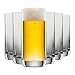 Produktbild SCHOTT ZWIESEL Bierbecher Simple 345 ml (6er-Set), geradliniges Bierglas für Pils, spülmaschinenfeste Tritan-Kristallgläser, Made in Germany (Art.-Nr. 123663)