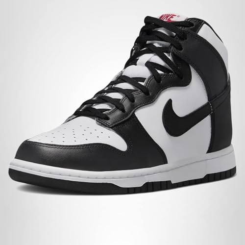 Nike High Dunk WMNS - White, Black, University Red by Nike