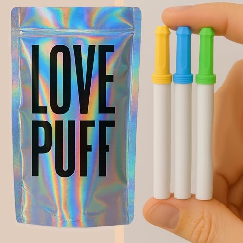 LovePuff Smokeless Inhaler Stick Pack - 3 Flavors: ICY Mint, Bold Mint & Sweet Citrus for Refreshing Air & Healthy Habits - Pack of 3