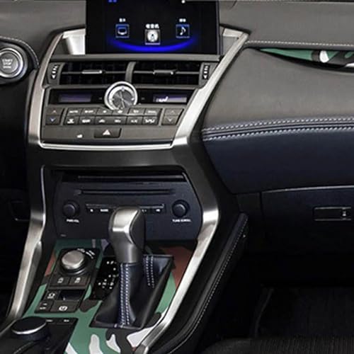 Kit carbone pour masquer rayures console Lexus NX 14-17 - 4