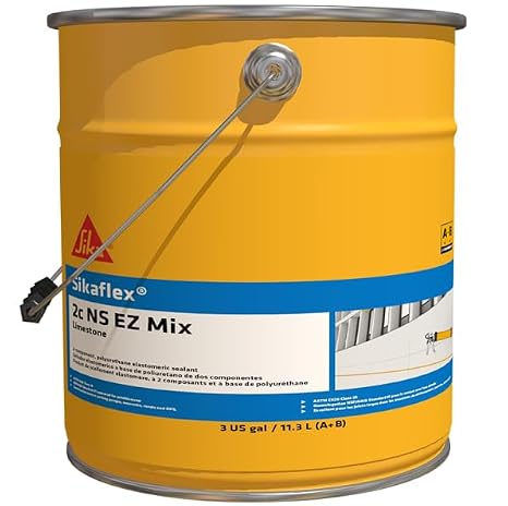 Sikaflex 2C NS EZ Mix Sellador Elastomérico de Poliuretano de 2 Componentes Limestone 1.5 Galón miniatura 1