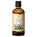 Hemp Oil 3.4oz - Cannabis Sativa Seed Oil - 100% Pure & Natural Hemp Seed Oil - Benefits for Skin - Hair - Face - Body - Great for Beauty - Relax - Massage - Glass Bottle