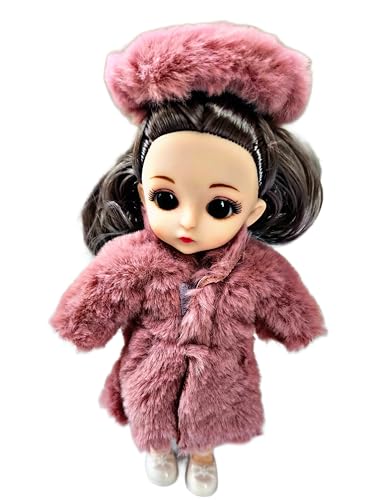 Image of RUHANI Little Milly Children Toy Doll with Clothes Shoes Beautiful Movable Joint Doll for Girl Doll (Multicolour)